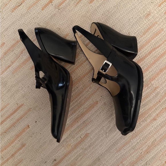Loewe Black Leather Heels - Picture 2 of 2